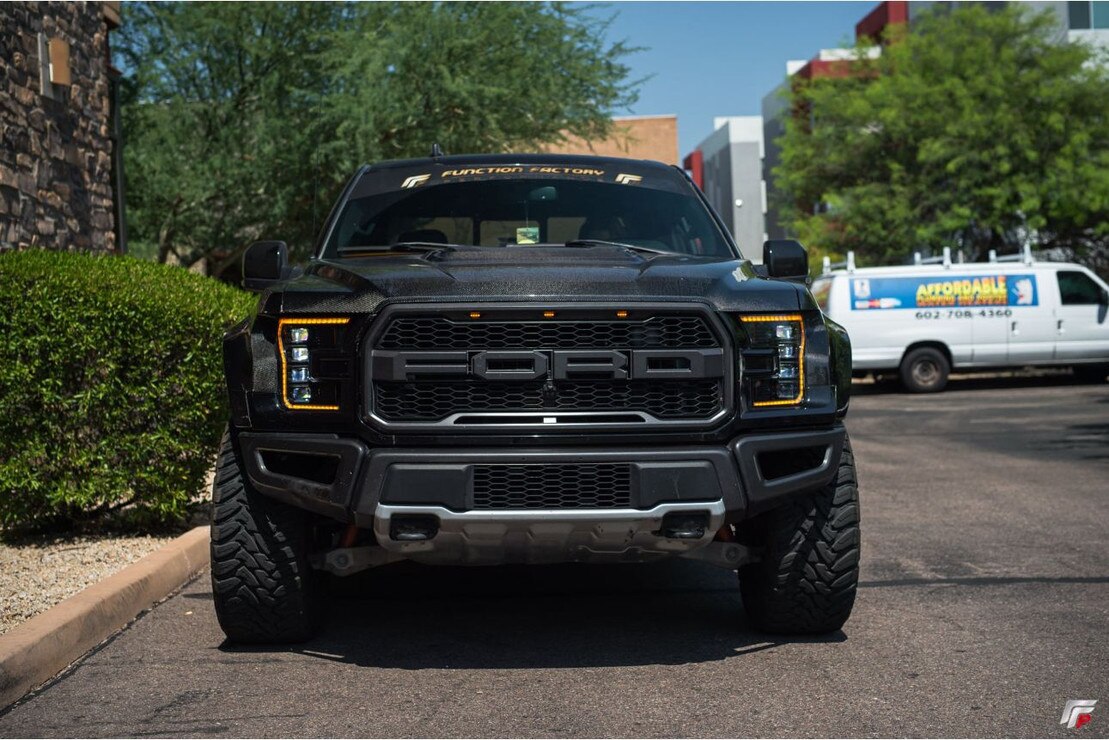 15-17 Ford F-150 XB LED Headlights ( AMBER DRL )