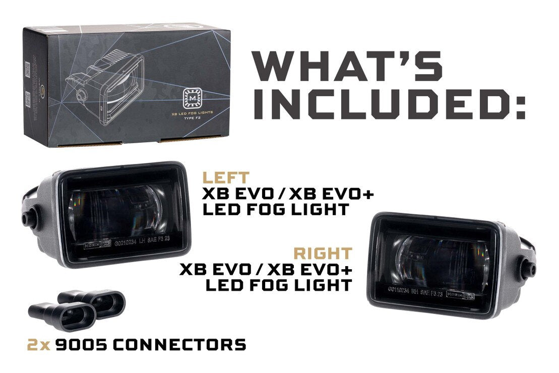 18-20 Ford F-150 XB Evo LED Fog Lights
