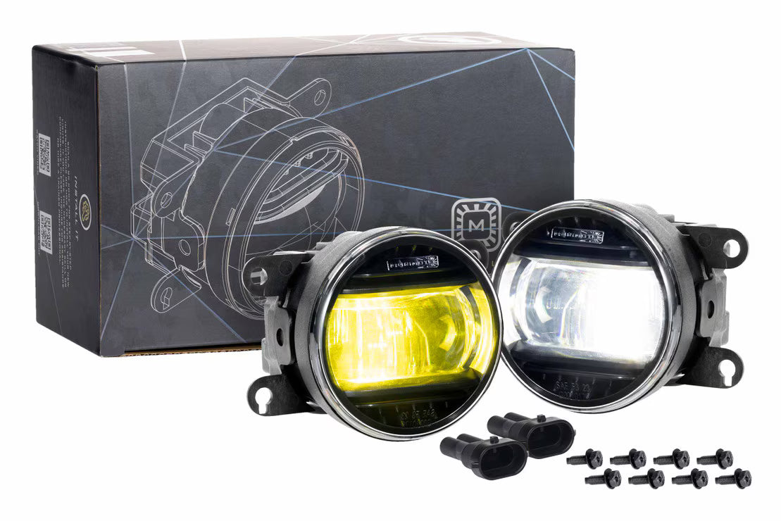 Porsche (Round) XB Evo+ LED Fog Lights
