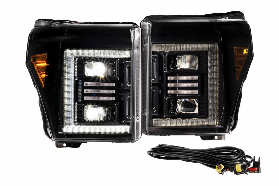 11-16 Ford Super Duty XB Hybrid LED Headlights