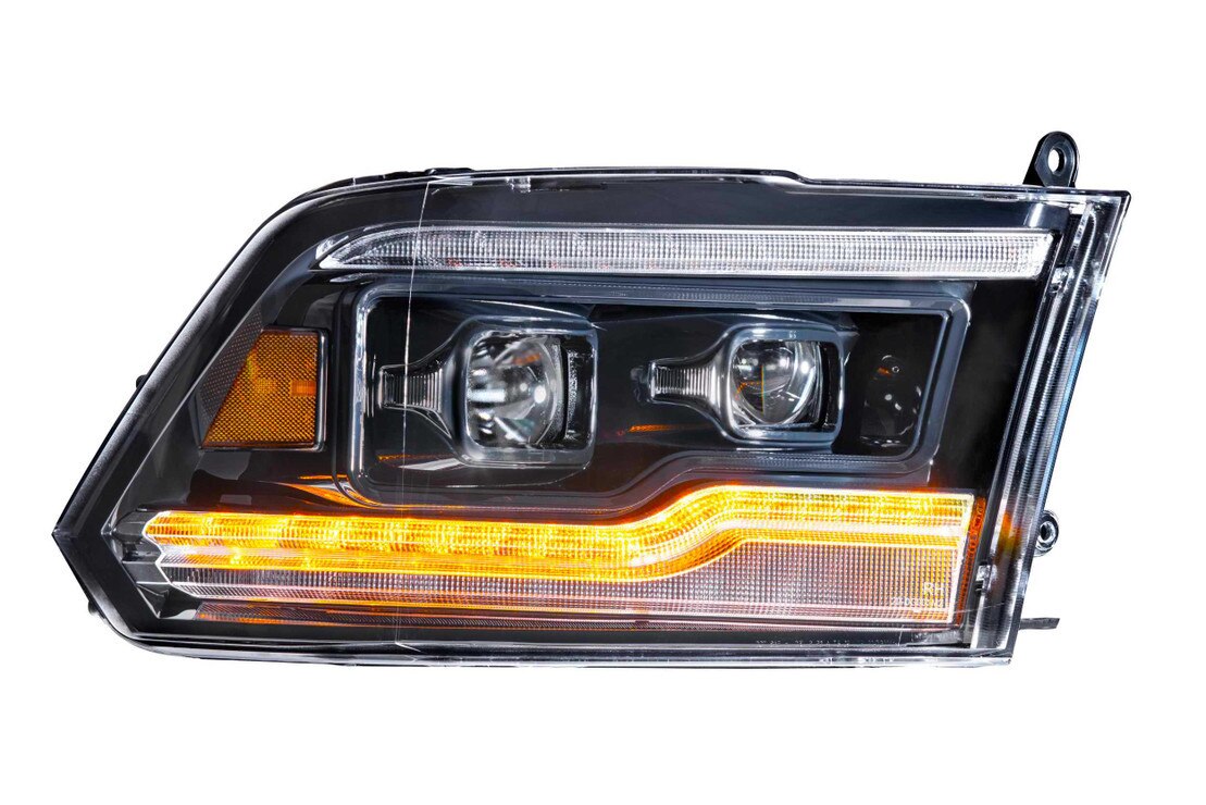 2015 Dodge Ram 1500 XB LED Headlights ( AMBER DRL )