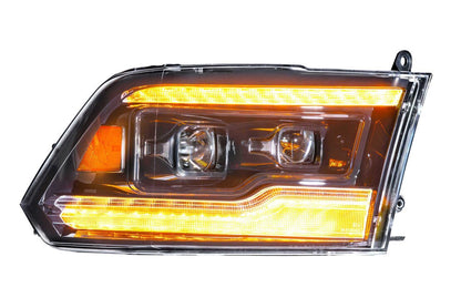 16-18 Dodge Ram HD XB LED Headlights ( AMBER DRL )