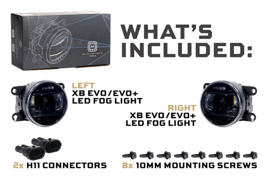 Toyota (Oval) XB Evo+ LED Fog Lights
