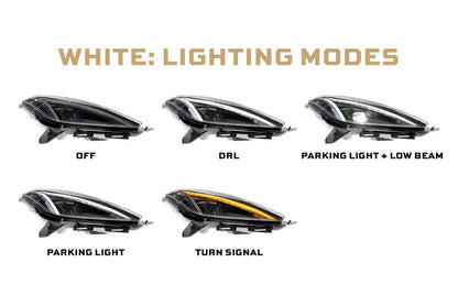 14-19 Chevrolet Corvette C7 XB LED Headlights (Gen II)