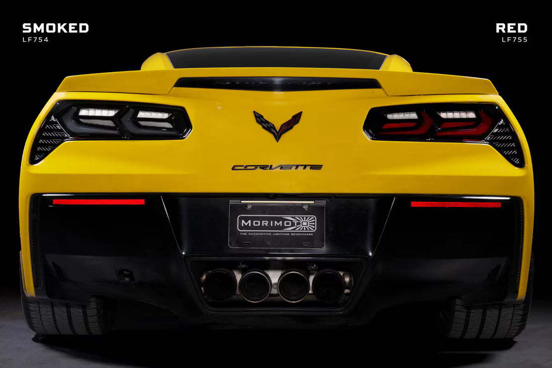 14-19 Chevrolet Corvette C7 XB LED Tail Lights (Smoked)