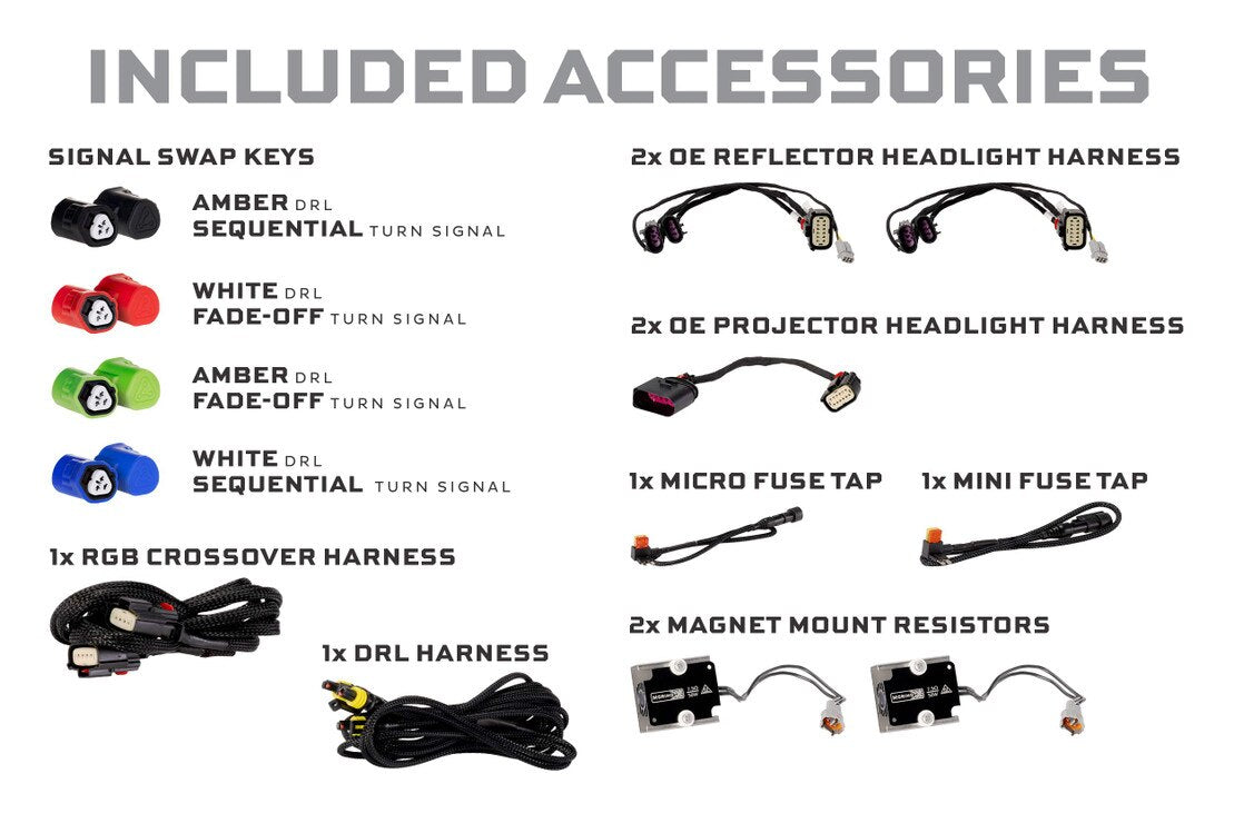 09-18 Dodge Ram HD XRGB Evo LED Headlights
