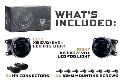 05-07 Ford Freestyle XB Evo LED Fog Lights
