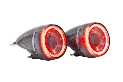 05-10 Ferrari F430 XB LED Tail Lights (Smoked)