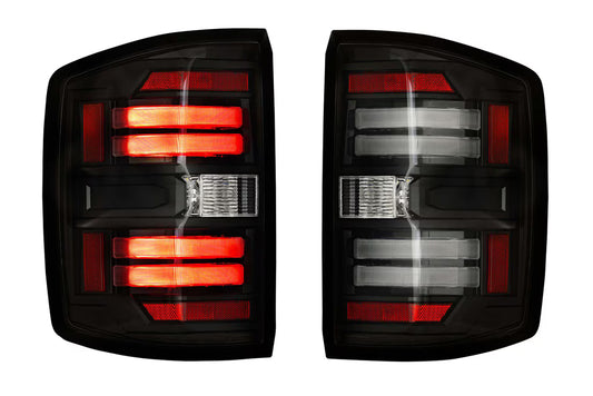15-19 GMC Sierra 3500HD Dually XB LED Tail Lights (Smoked)