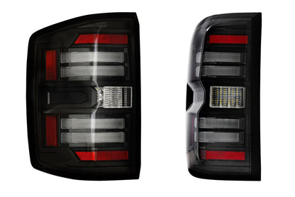 15-19 GMC Sierra 3500HD Dually XB LED Tail Lights (Smoked)