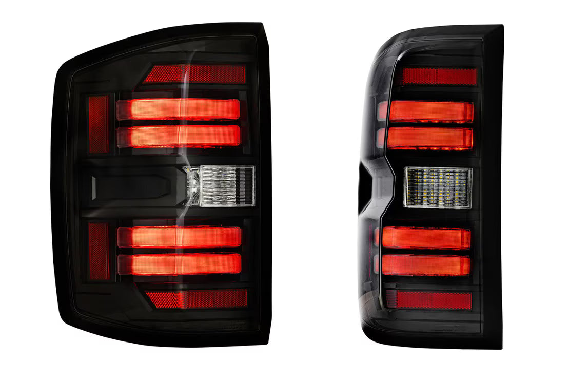 15-19 GMC Sierra 3500HD Dually XB LED Tail Lights (Smoked)