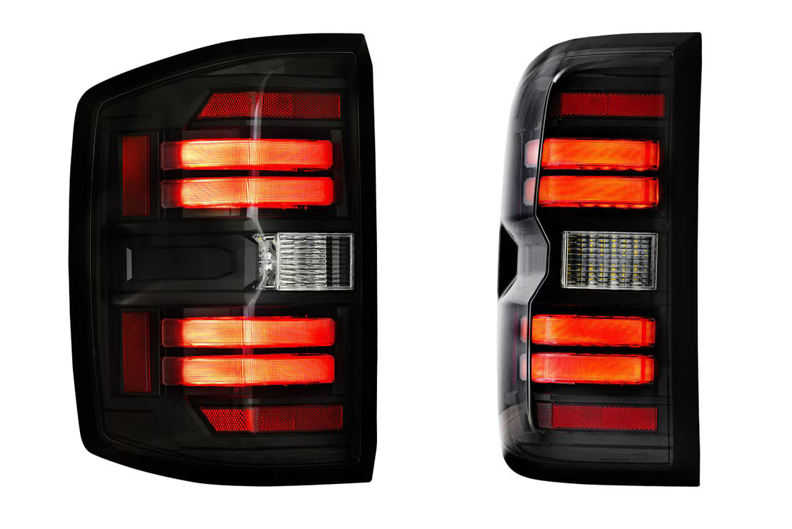 15-19 GMC Sierra 3500HD Dually XB LED Tail Lights (Smoked)