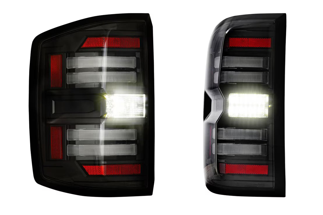 15-19 GMC Sierra 3500HD Dually XB LED Tail Lights (Smoked)