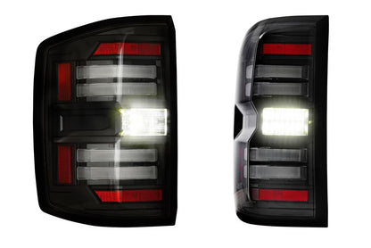 15-19 GMC Sierra 3500HD Dually XB LED Tail Lights (Smoked)