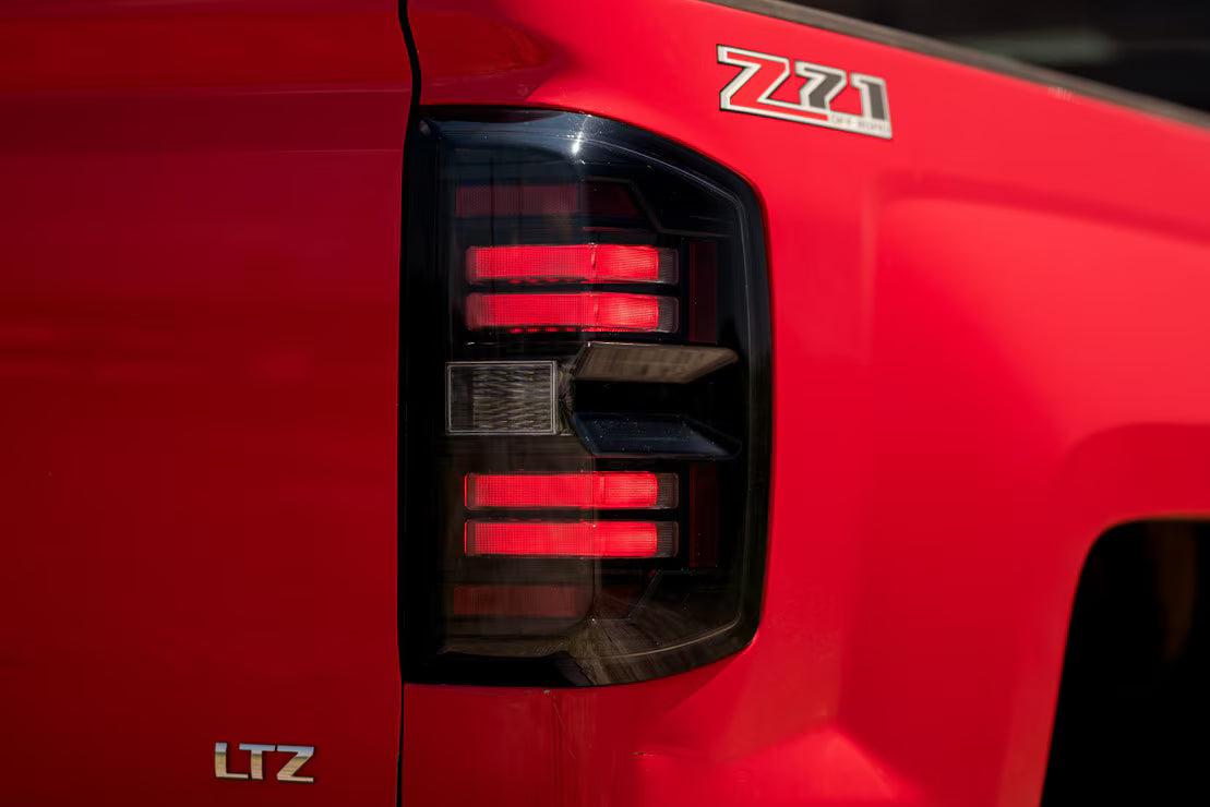 15-19 GMC Sierra 3500HD Dually XB LED Tail Lights (Smoked)