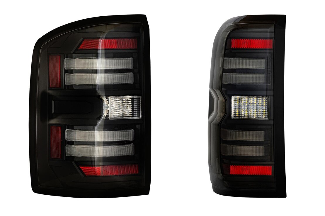 15-19 GMC Sierra 2500HD / 3500HD XB LED Tail Lights (Smoked)