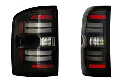 15-19 GMC Sierra 2500HD / 3500HD XB LED Tail Lights (Smoked)