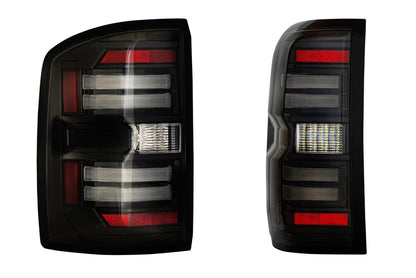 14-18 GMC Sierra 1500 XB LED Tail Lights (Smoked)