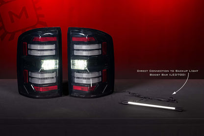 14-18 GMC Sierra 1500 XB LED Tail Lights (Smoked)