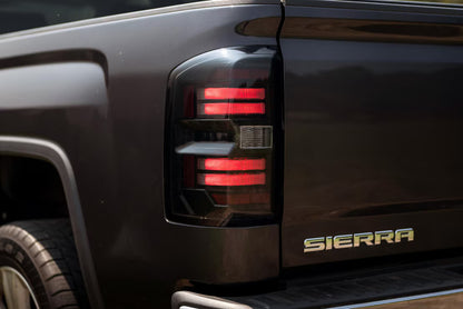 14-18 GMC Sierra 1500 XB LED Tail Lights (Smoked)
