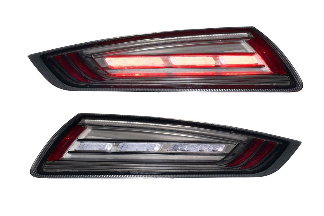 05-08 Porsche 911 997.1 XB LED Tail Lights (Smoked)