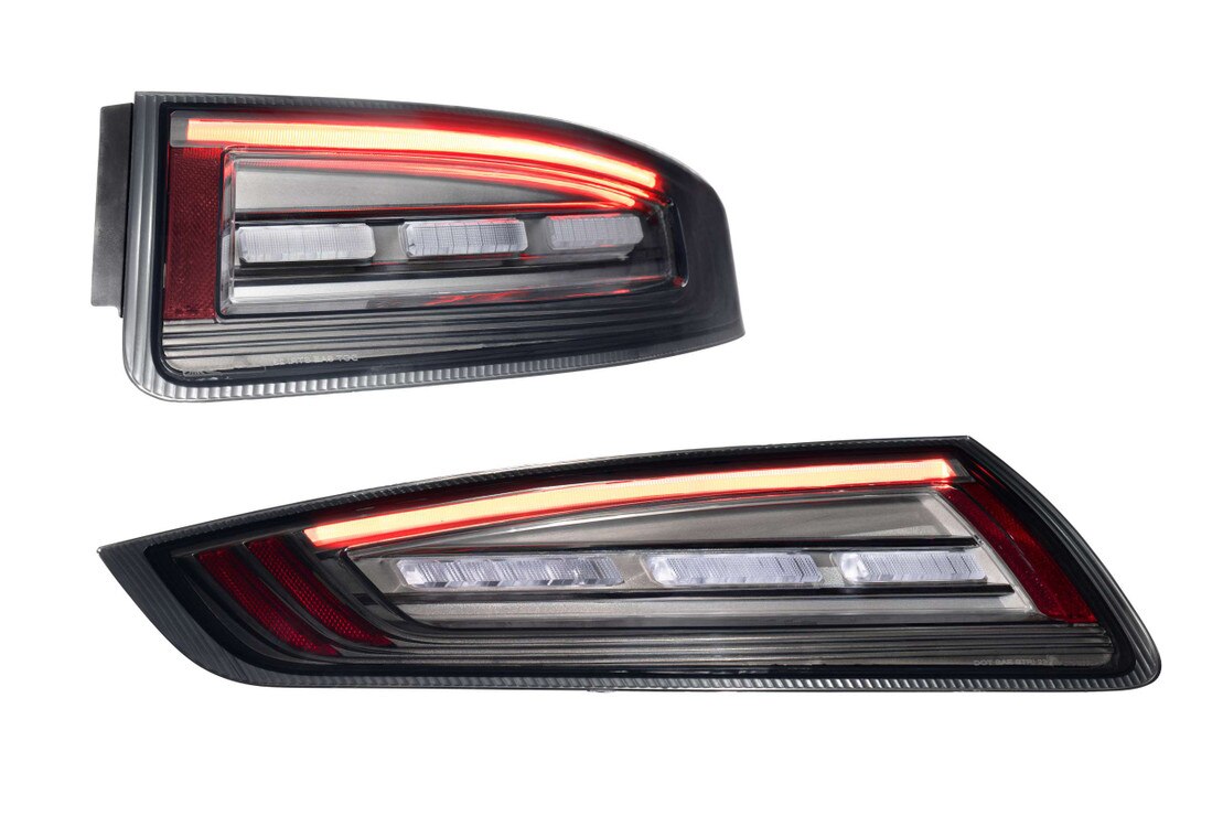 05-08 Porsche 911 997.1 XB LED Tail Lights (Smoked)