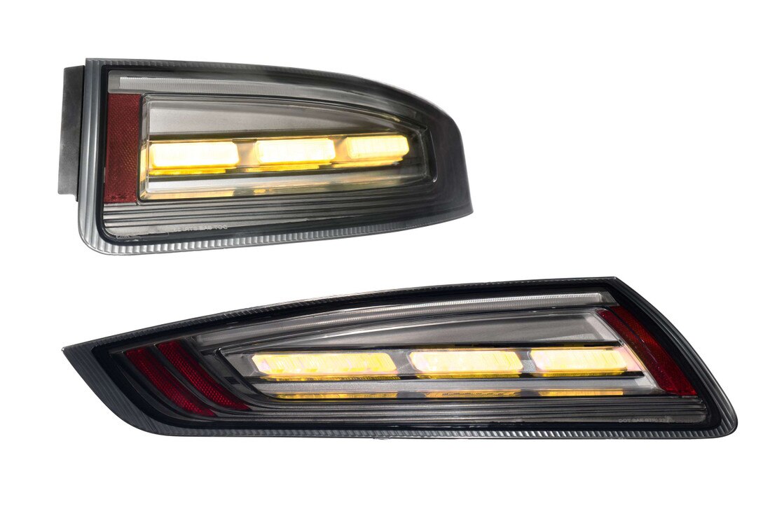 05-08 Porsche 911 997.1 XB LED Tail Lights (Smoked)