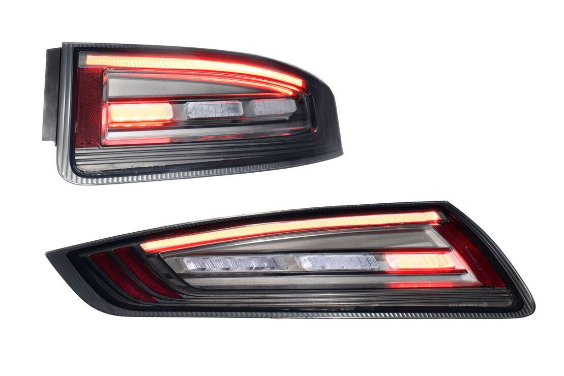 05-08 Porsche 911 997.1 XB LED Tail Lights (Smoked)