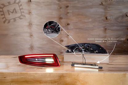 05-08 Porsche 911 997.1 XB LED Tail Lights (Smoked)
