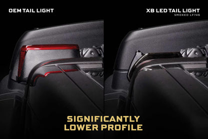 18-26 Jeep Wrangler JL XB LED Low Profile Tail Lights (Red)