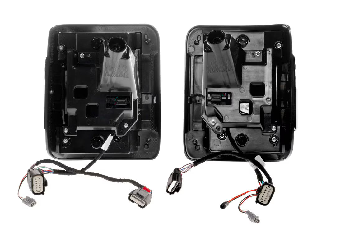 18-26 Jeep Wrangler JL XB LED Low Profile Tail Lights (Red)