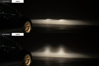 Bi-Xenon: Morimoto Mini H1 9.0 Headlight Projector Retrofit 2.5" LHD