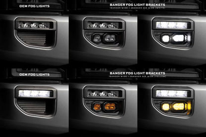 20-22 Ford Super Duty OE LED Banger LED Fog Lights