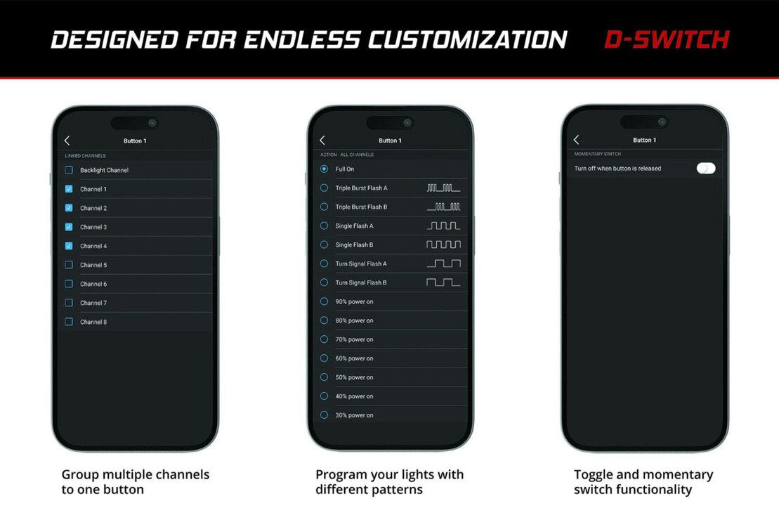 D-Switch 8-Channel Switch Panel