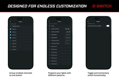 D-Switch 8-Channel Switch Panel
