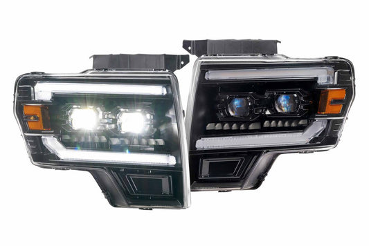 09-14 Ford F-150 XB Evo Hybrid LED Headlights