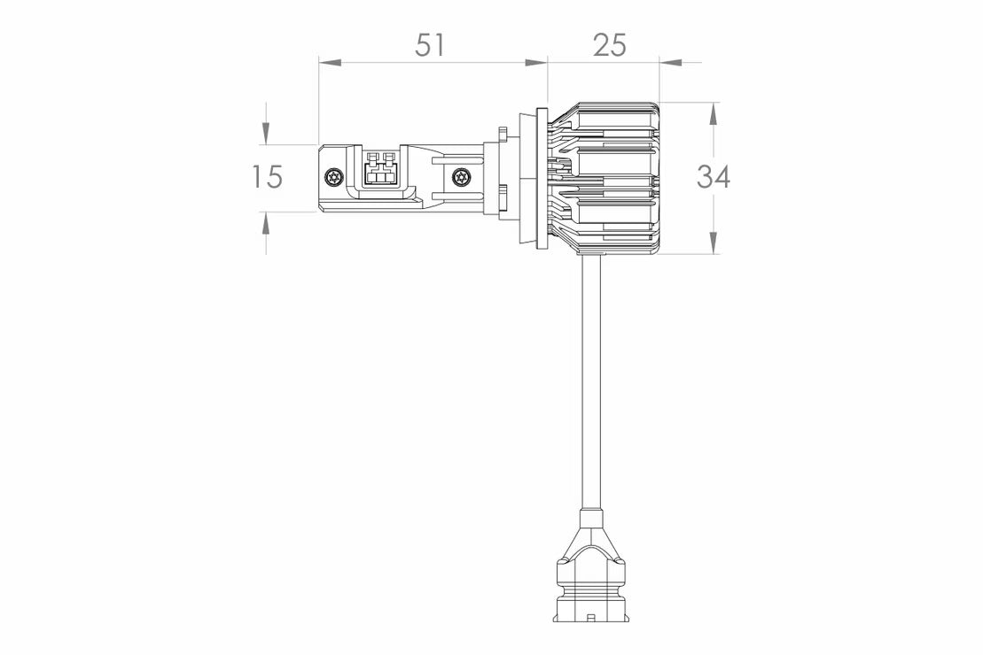 H11: GTR Ultra 3.0 LED Bulbs (WHITE)