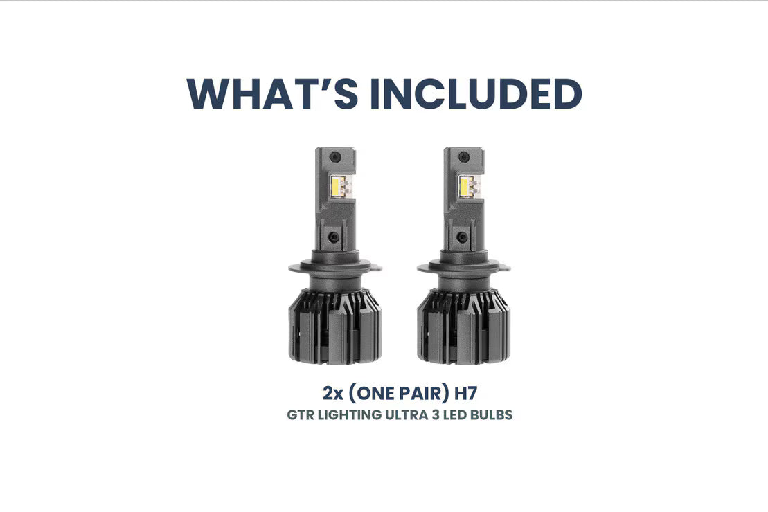 H7: GTR Ultra 3.0 LED Bulbs