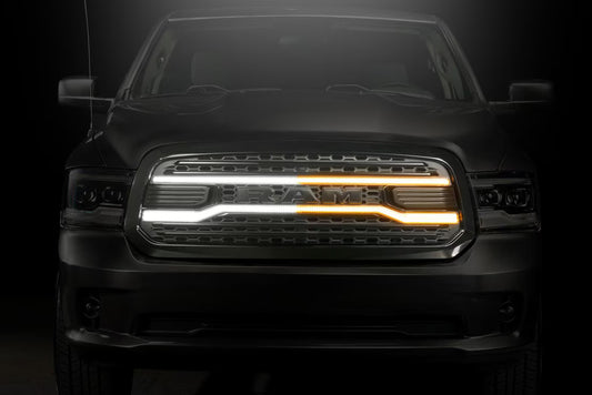 19-24 Dodge Ram 1500 Classic XBG LED DRL Grille (Black)