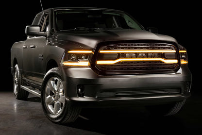19-24 Dodge Ram 1500 Classic XBG LED DRL Grille (Black)