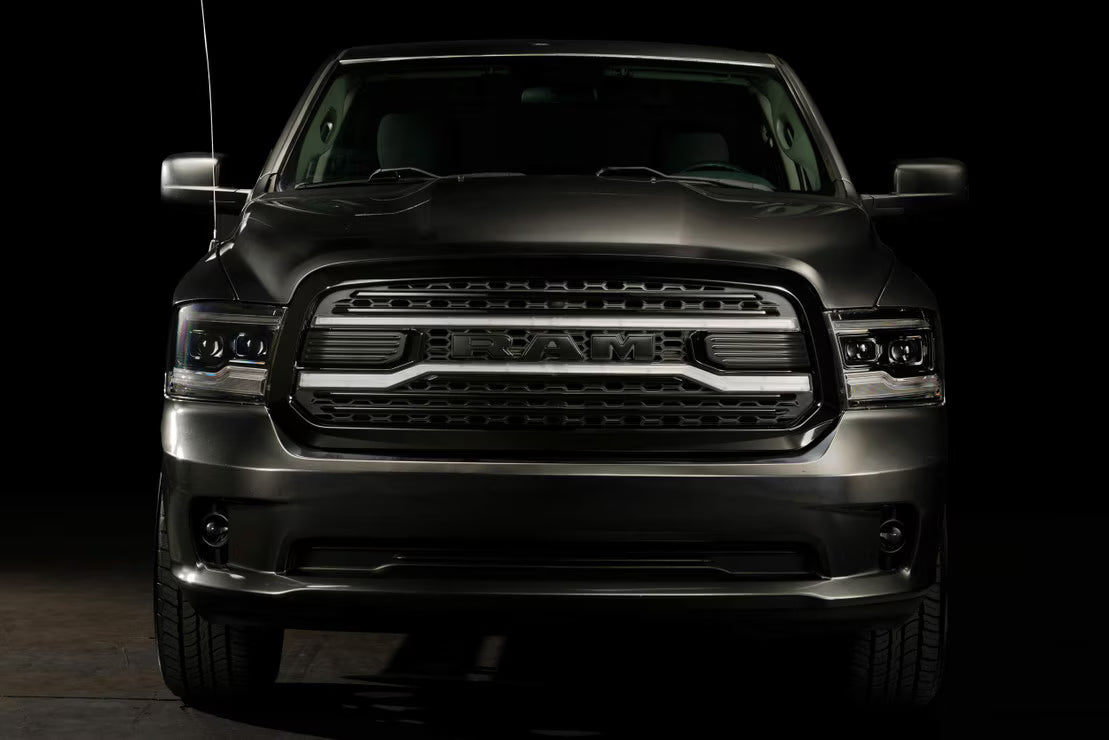 19-24 Dodge Ram 1500 Classic XBG LED DRL Grille (Black)
