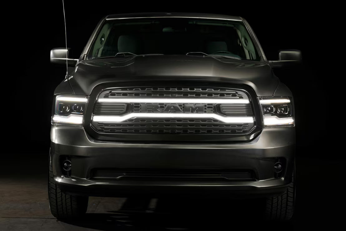 19-24 Dodge Ram 1500 Classic XBG LED DRL Grille (Black)