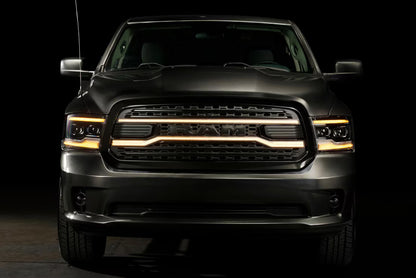 19-24 Dodge Ram 1500 Classic XBG LED DRL Grille (Black)