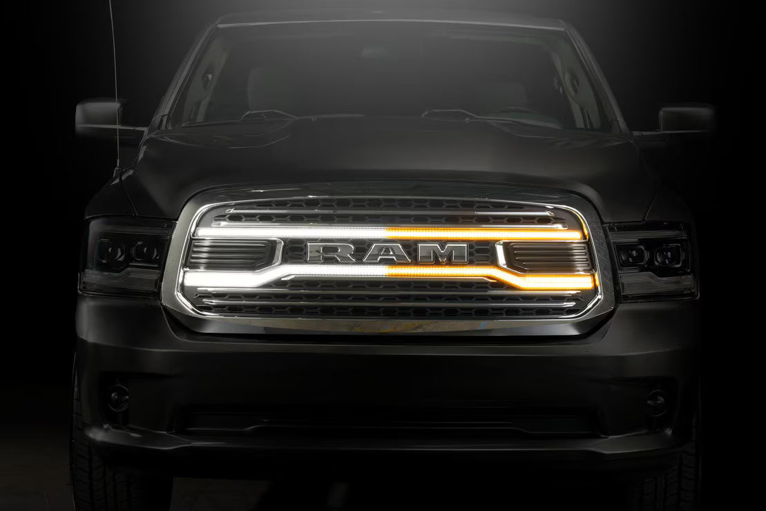 19-24 Dodge Ram 1500 Classic XBG LED DRL Grille (Chrome)