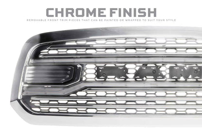 19-24 Dodge Ram 1500 Classic XBG LED DRL Grille (Chrome)