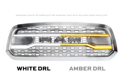 19-24 Dodge Ram 1500 Classic XBG LED DRL Grille (Chrome)