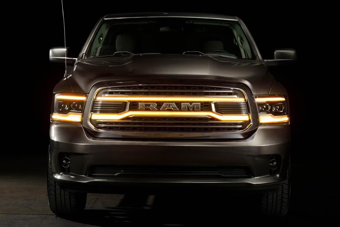 19-24 Dodge Ram 1500 Classic XBG LED DRL Grille (Chrome)