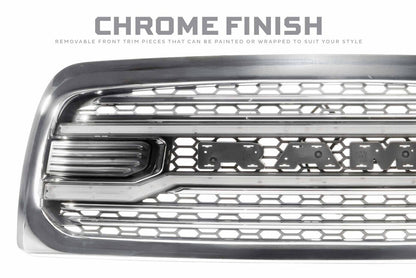 13-18 Dodge Ram HD XBG LED DRL Grille (Chrome)