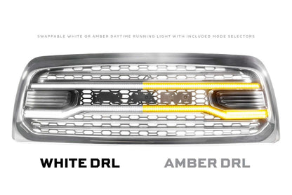 13-18 Dodge Ram HD XBG LED DRL Grille (Chrome)