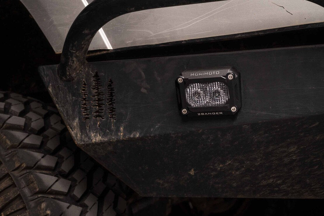 2Banger Pod Lights: Flush Mounting Kit